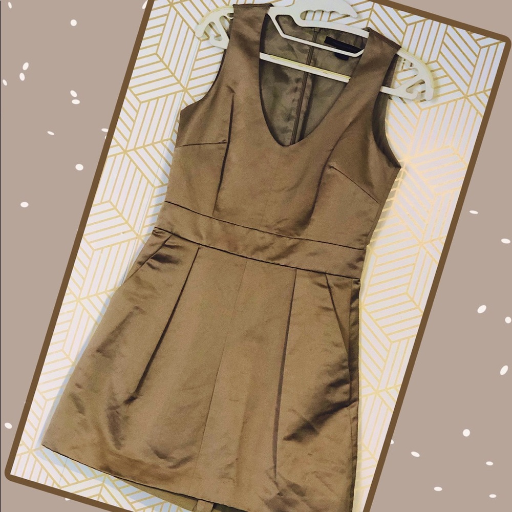 FRENCH CONNECTION Metallic Party Dress